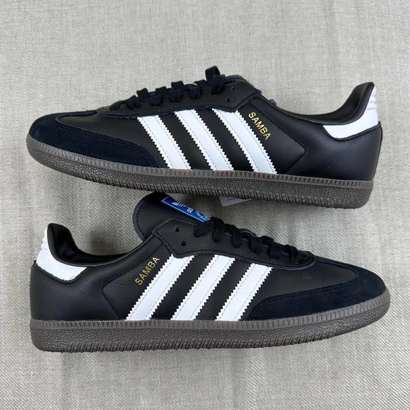 adidas Samba OG Sneakers - Black | Free Shipping with adiClub Adidas Samba OG Black